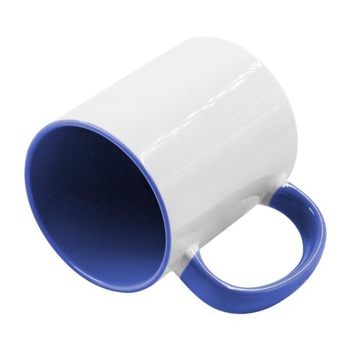 Inner Handle color mug-Medium Blue-3