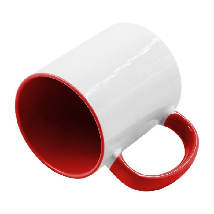 Inner Handle color mug-Red-3