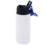 600ml Aluminum Water Bottle w blue Buckle 3