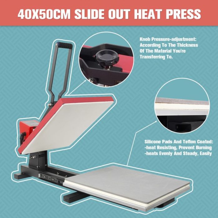 Heat Press Machine 40x50cm-5