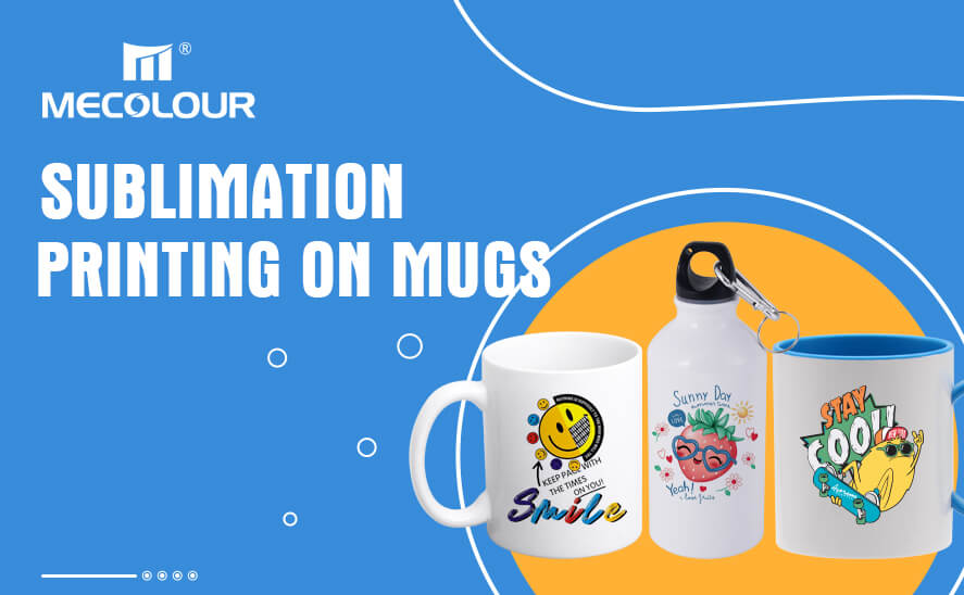 Sublimation printing on mugs