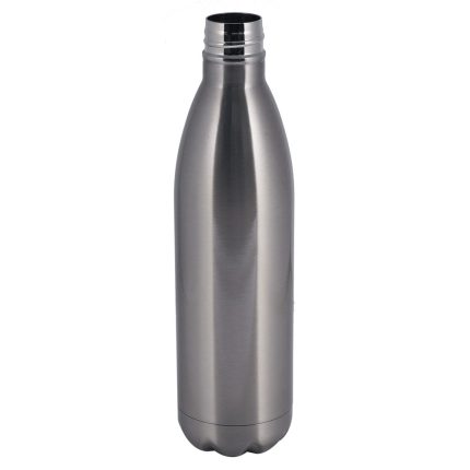 500ml Cola Shaped Bottle silver-2