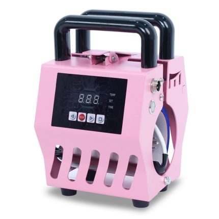 11oz portable mug press pink-1