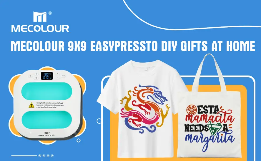 Mecolour 9x9 EasyPressTo DIY Gifts At Home