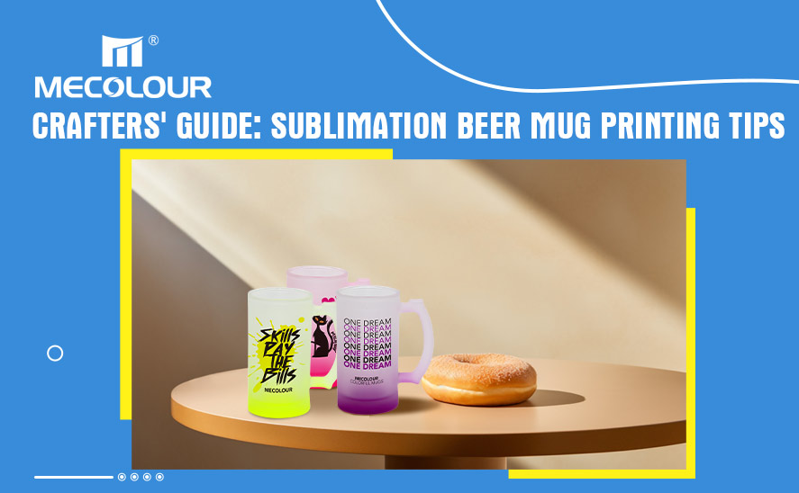 Wholesale Direct:Sublimation Glass Beer Mug-Mecolour Supplier