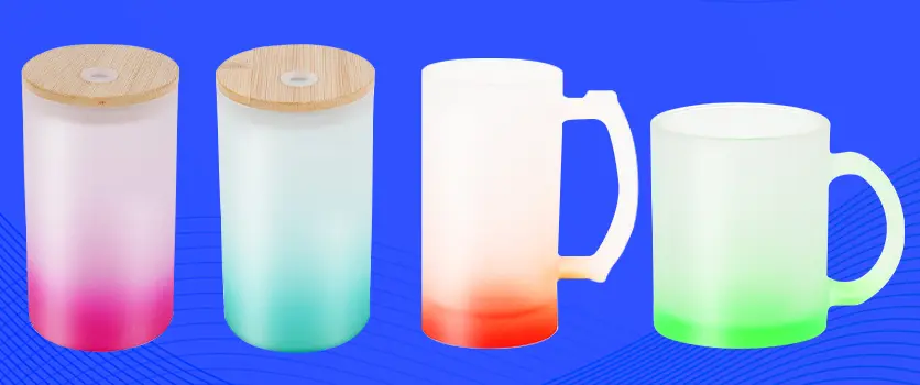 glass beer mugs