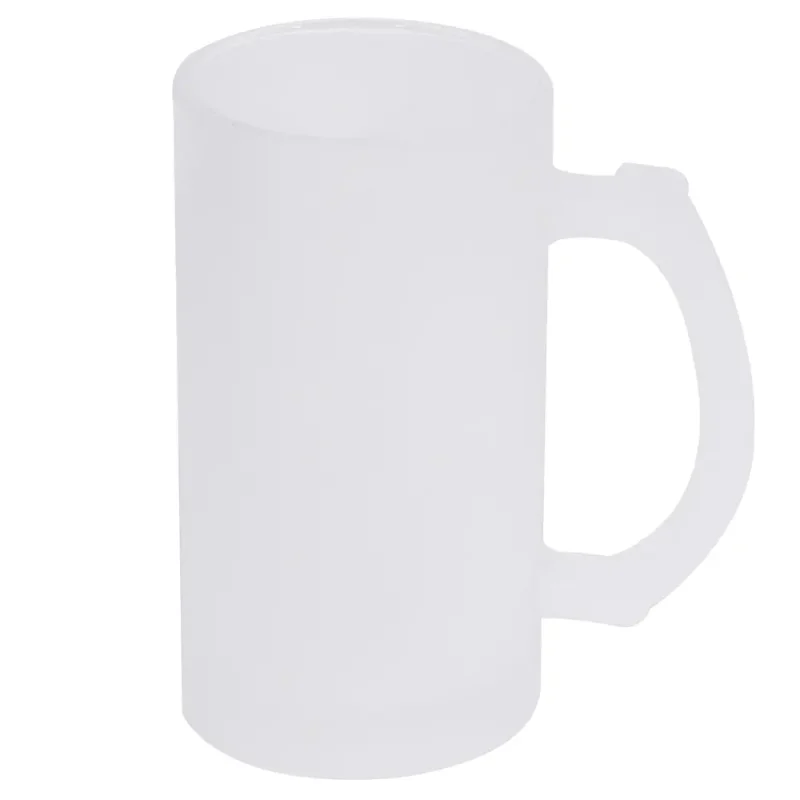 16OZ Frosted Glass Beer Mug-1