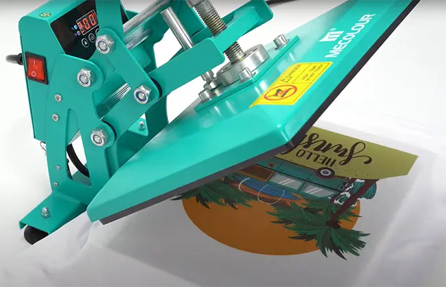 t-shirt press printing